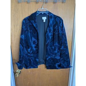 Chico's velvet Blazer